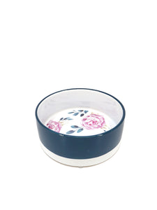 Fresh Blooms Ceramic Dog Bowl (Seconds)